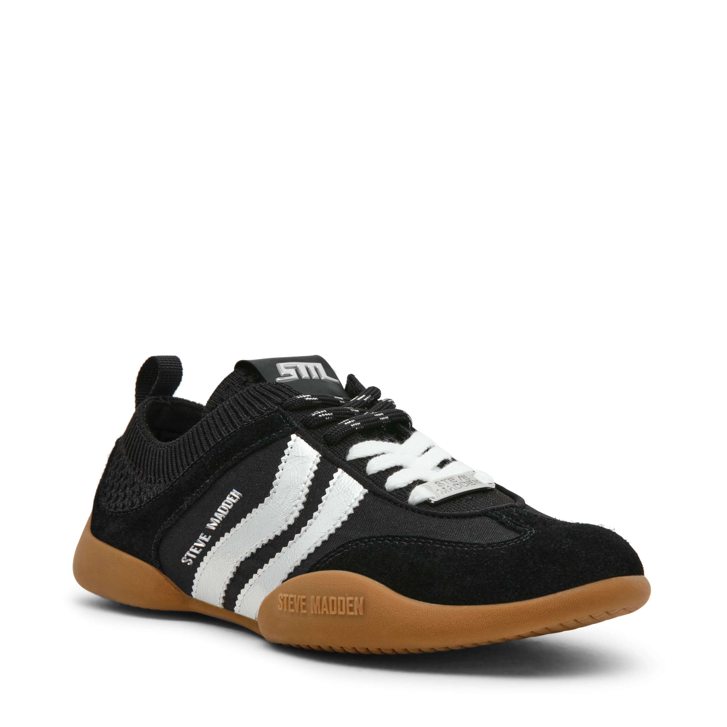 Biscotti Sneaker Nero Argento - Image 2