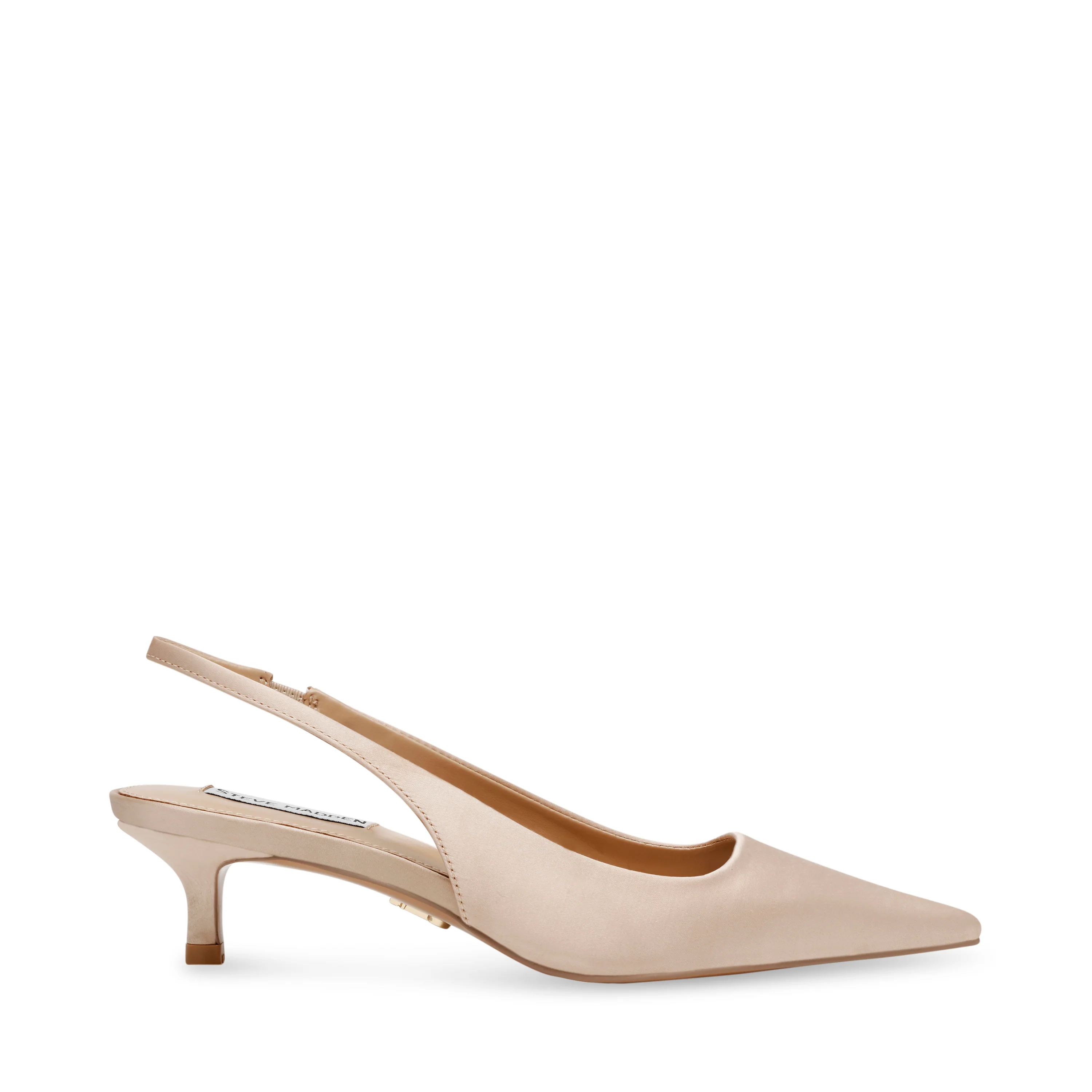 Kari Décolleté Champagne Satin
