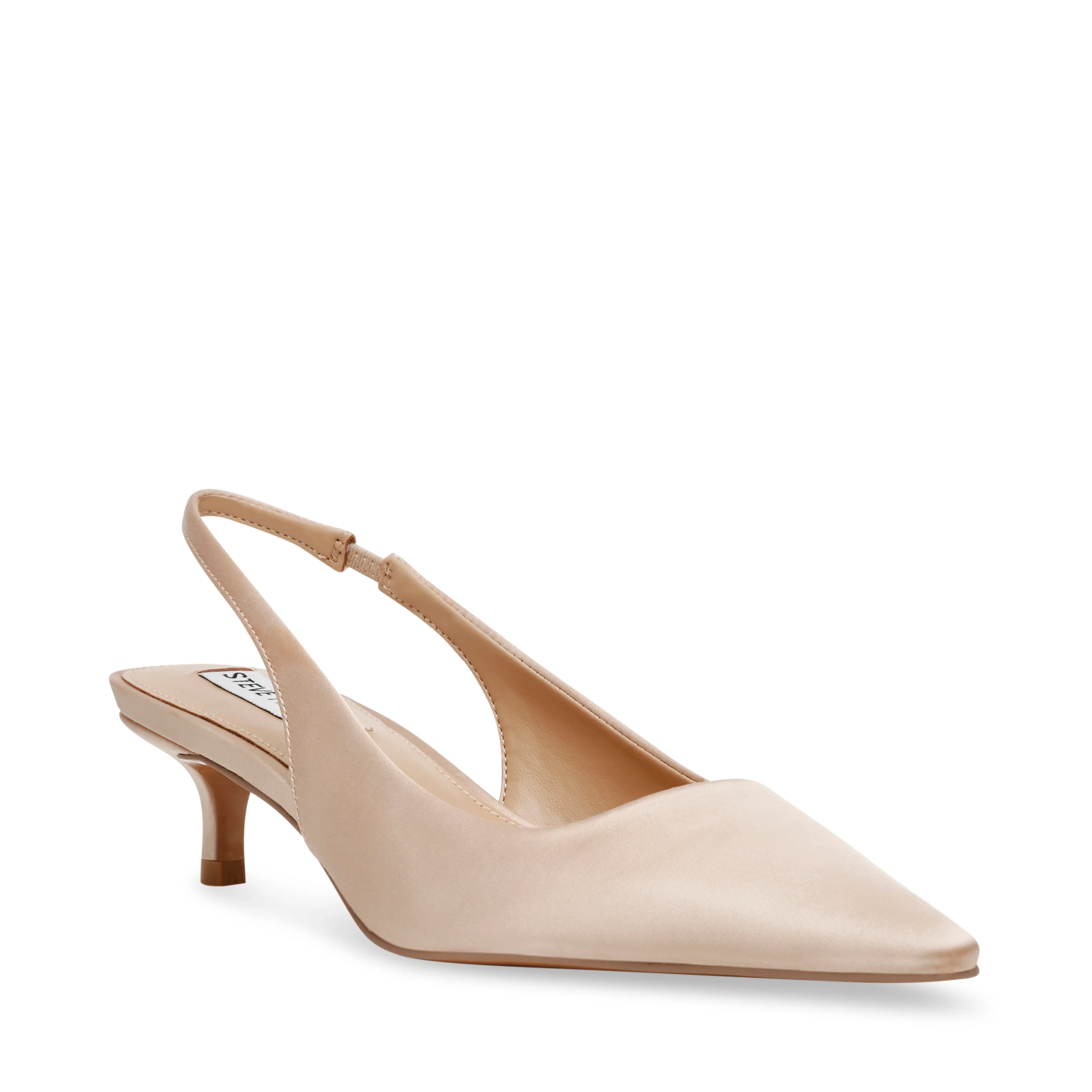 Kari Décolleté Champagne Satin - Image 2