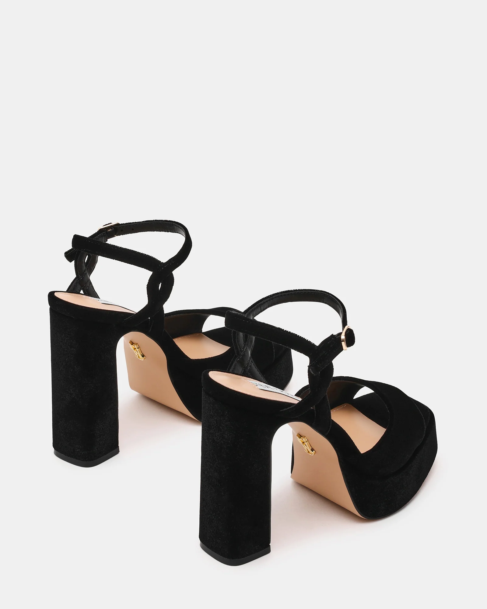 MILIANA SANDALO NERO VELLUTO - Image 5