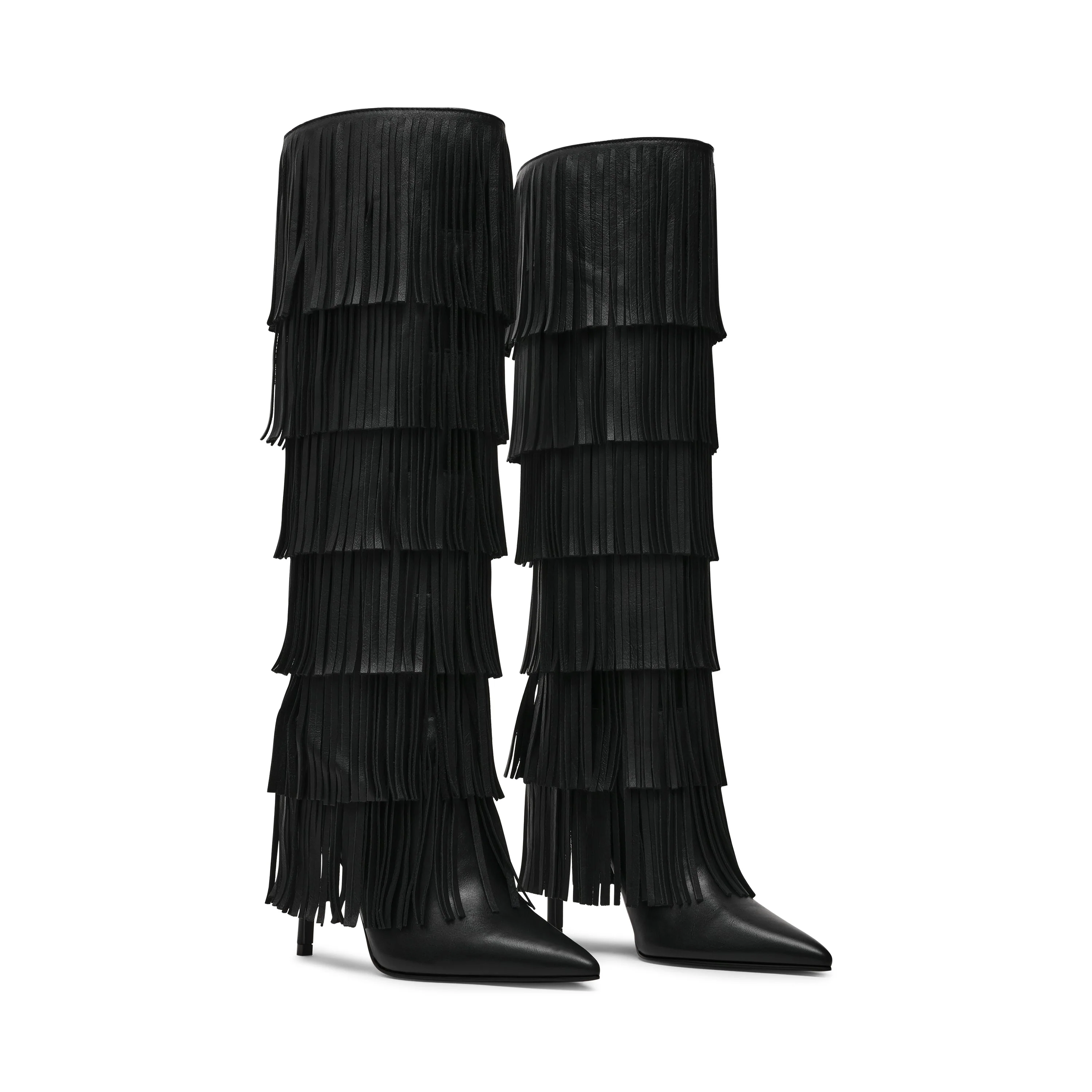 WANDERLUST STIVALE NERO PELLE - Image 2